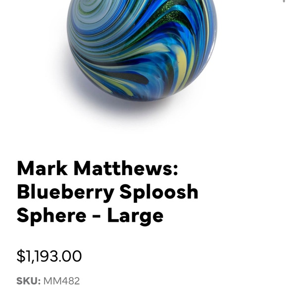 One of a Kind Glass Sphere Hold a galaxy in your hand! - Picture 9 of 10